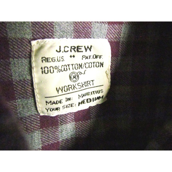 J.Crew Men's Shirt Size L Long Sleeve Button Front - Picture 3 of 4